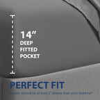 Cathay Home Queen Fitted Sheet - Image 3