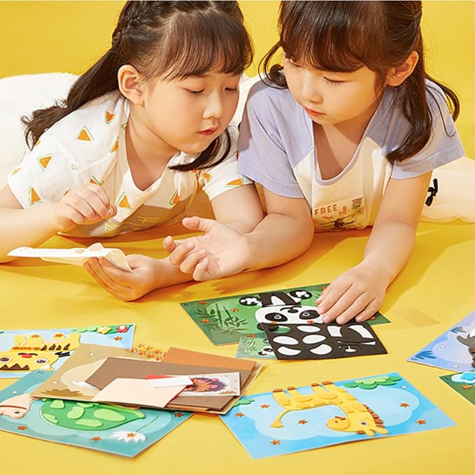 Lovyan 3D EVA Foam Stickers for Toddlers 12PCS Sticky Foam DIY Craft Preschool - Image 7