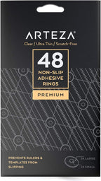 ARTEZA Quilting Rulers Set of 4, Acrylic Square Quilting Rulers - Image 9