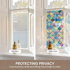ADD.HERES Window Privacy Film, Stained Glass Decorative Static Cling, Removable - Image 5