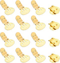Stainless Steel Flat Blank Shoe Clips, Flat Blank Shoe Clips Bulk Supplies by YELARXI