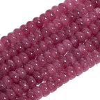 Songxi 5x8mm Natural Pink Tourmaline Stone Rondelle Beads, Gemstone - Image 5