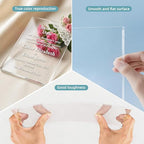 4 Pack Clear Cast Acrylic Sheets 12×16 Inch, 1/8" Thick Plexiglass Boards - Image 7