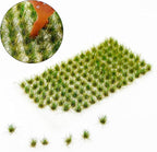 Woohome 120 PCS Bushy Tufts Static Grass Tuft Model Grass Tuft - Image 2
