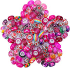 European Large Hole Spacer Charm Beads by VICTLOV