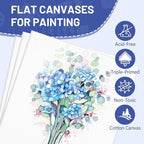 FUMILE 5x7 Canvas for Painting, 12 Pack Stretched Small Canvases for - Image 4
