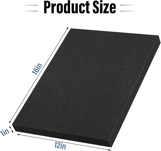 4pcs High Density Packing Foam Sheets, Cushioning Foam Inserts - Image 2