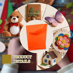 12 Pcs Felt Sheets, 7x11 Inch Stiff Felt - Image 4