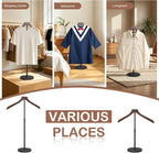OLV Mannequin Torso, 18-34 Inch Adjustable Shirt Display Stand, Garment Display - Image 8
