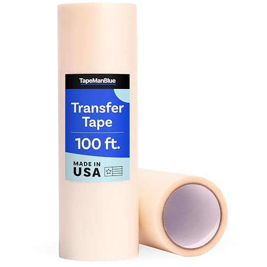 TapeManBlue Clear Transfer Tape by TapeManBlue
