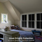 Kromapolis Blackout Window Privacy Film Total Light Blocking Room Darkening - Image 5