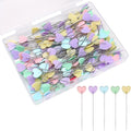 Elisel 200 pcs Multicolor Straight Pins Straight Quilting Pins Craft by Elisel