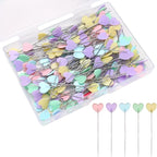 Elisel 200 pcs Multicolor Straight Pins Straight Quilting Pins Craft by Elisel