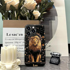 ZHEGAILIAN Case for iPhone 15 Pro, Galaxy Lion Gold Durable Shockproof Silicone - Image 7