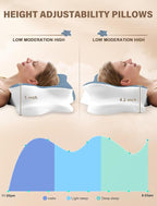 Cervical Neck Pillow for Pain Relief – Ergonomic Memory Foam Pillow for Side - Image 7