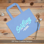 TOPDesign 3-Pack Super Strong Large 12oz Cotton Canvas Tote Bags, Reusable - Image 3