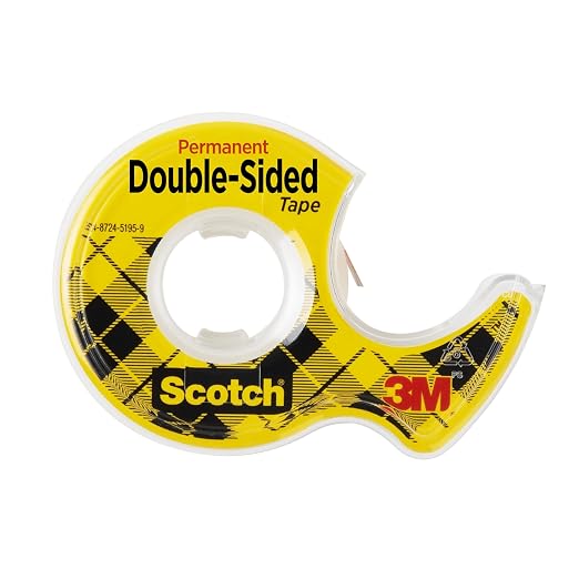Scotch Double Sided Tape with Tape Dispenser, Office and School Supplies - Image 10