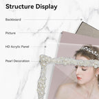 DIKAR 6x8 Picture Frame with Pearl - Image 6