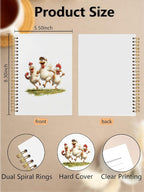 BitKan Funny Chickens Spiral Notebooks - Image 2