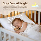 MR&HM Breathable Toddler Pillowcase 13"x18" Travel Pillow Case Set of 2 - Image 5