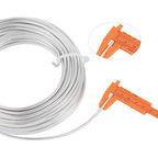 Fashewelry 65.6 Feet 3.5mm Aluminum Wire Silver Bendable Metal Craft Wire - Image 3