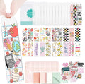 YOPPIX 6x2” Acrylic Bookmark Blanks- 20 Set Bookmark Making Kit by yoppix