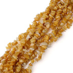 LAIDANLA Yellow Aventurine 400pcs Natural Chip Stone Beads 5-8mm Healing - Image 2