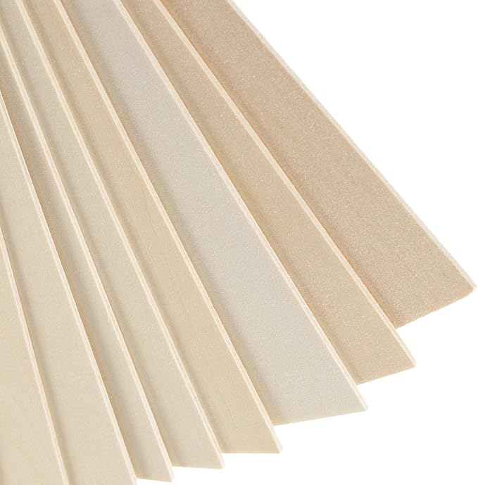 50 Pack 4 x 8 Basswood Sheets, Unfinished Plywood Boards, 1/16 Inch Thin - Image 3