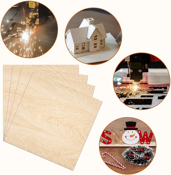 42 Pack Basswood Sheets 12"x12"x1/8" - Image 5