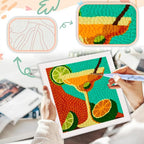 SDOYUNO Punch Needle Kit with Frame - Image 4
