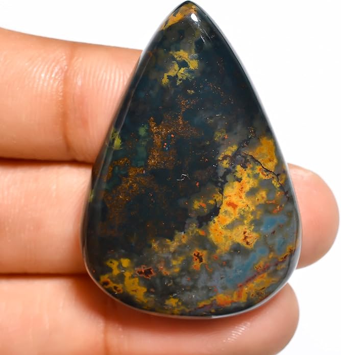 Natural Loose Gemstone 5 Piece Cabochons Lot Jewelry Making Loose Gemstone - Image 2
