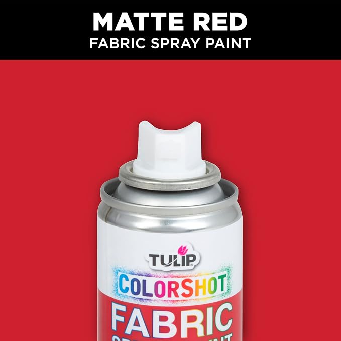 Tulip ColorShot Instant Fabric Spray Paint, Permanent Color Spray-On Fabric - Image 8