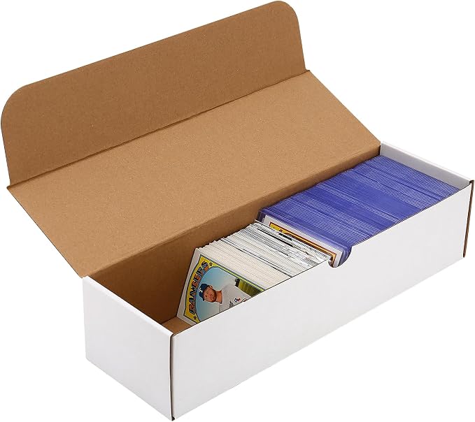 2-Pack • 1600-Count Trading/Gaming Card Box – Fits Toploaders & Sports Cards – by EBOAUSI