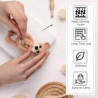 6Pcs Needle Felting Pads Pad Wool Felting Pin Cushion Flat Panel Felt Working - Image 5