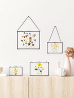 REDHUGO Hanging Pressed Flower Frame Handmade, Double Glass Picture Frame - Image 3
