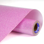 Purple Glitter HTV Heat Transfer Vinyl Rolls 12inch by 6feet PU Stretch Iron on by SHOMKIEE