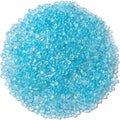 Keedolla 0.9 LB Ice Blue Sea Glass Marbles Stones Frosted Glass Pebbles by Keedolla