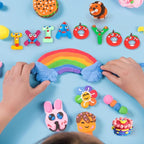 Ixiaoyoo Air Dry Clay, 64 Colors Foam Modeling Clay - Image 2