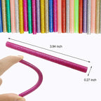 Ewparts Glitter Glue Sticks 14 Colors 84 Pack - Image 2