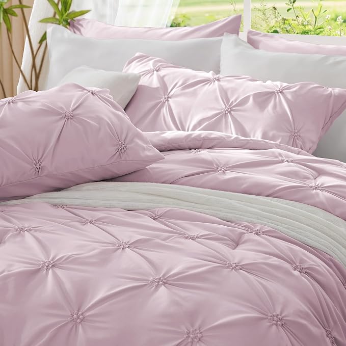 BEDELITE Light Purple Comforter Set Full - Image 6