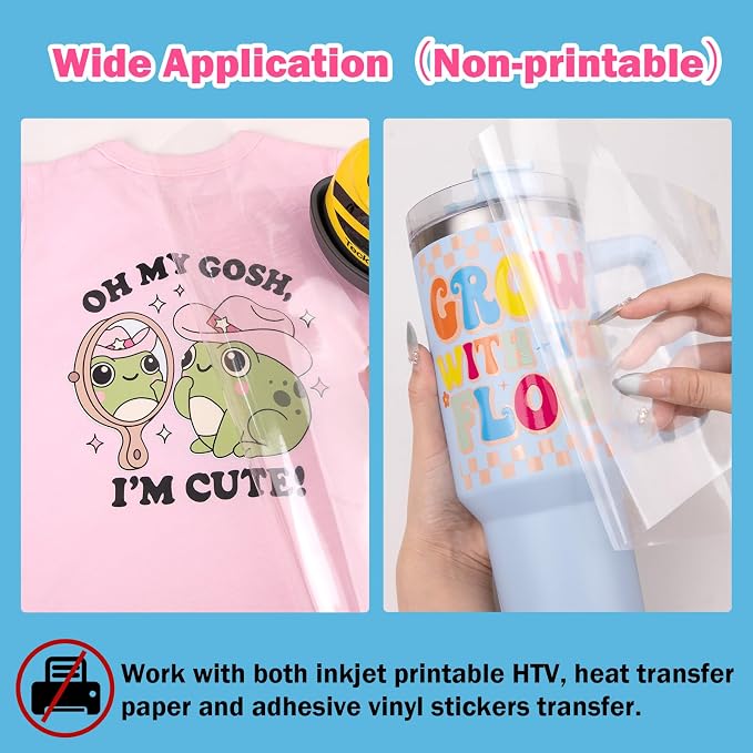 TECKWRAP Heat Transfer Mask for Heat Transfer Paper for T-Shirts 1 roll - Image 6