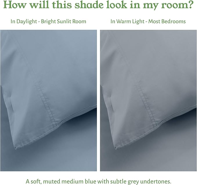 California Design Den 2-Pack Twin Bed Sheets Set - Image 5