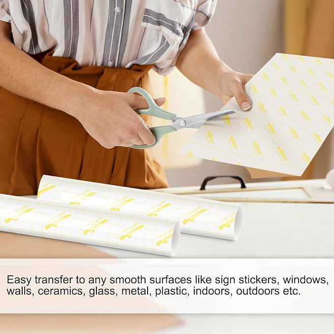 TECKWRAP High Tack Transfer Paper Tape 12" x 10 FT - Image 4