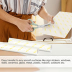TECKWRAP High Tack Transfer Paper Tape 12" x 10 FT - Image 4