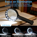 2000mAh Rechargeable Magnifying Glass - Image 3