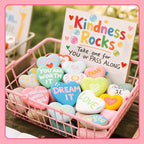 Simetufy 15 Pcs Heart-Shaped Rocks - Image 7