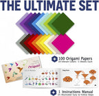 Origami Paper - 100 Origami Paper Kit - Set Includes, 100 Sheets 20 Colors 6x6 - Image 2