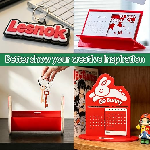Lesnlok 12 x 16 Red Acrylic Sheets 1/4 inch Thick 6mm Cast Plexiglass Sheets - Image 6