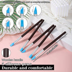15PCS Silicone Clay Sculpting Tool, Pottery Tools Modeling Dotting Tool Resin - Image 2