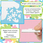 Hygloss 8 Blank Person-Shaped Puzzles - Image 4